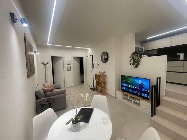 Zona living dell'appartamento